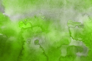 Soyut yeşil suluboya arka plan. Dekoratif doku. 