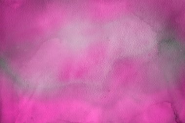 Sulu boya dekoratif doku. Parlak pembe arka plan