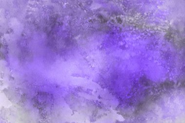 Soyut parlak mor suluboya arka plan, parlak dekoratif doku
