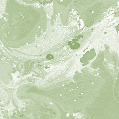 Soyut yeşil suluboya arka plan dekoratif doku