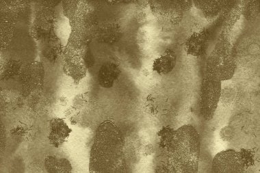 Soyut kahverengi arkaplan, boyalar dekoratif dokuyu karıştırır