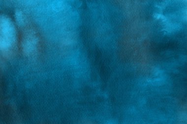  Dekoratif doku. Soyut mavi suluboya arka plan.