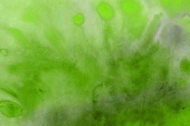 Soyut yeşil suluboya arka plan. Dekoratif doku. 