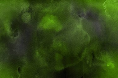 Dekoratif doku. Yeşil suluboya arka plan