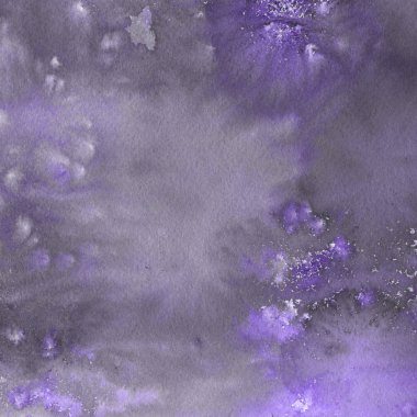 Menekşe suluboya arka plan, dekoratif doku