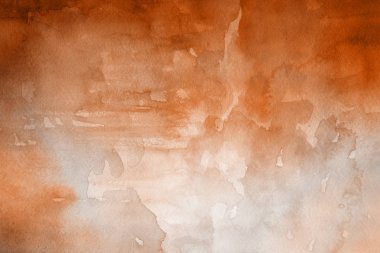 Sulu boya dekoratif doku. Kahverengi arka plan