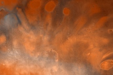 Sulu boya dekoratif doku. Kahverengi arka plan