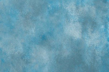 Mavi arka plan, dekoratif suluboya doku