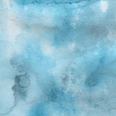 Soyut mavi suluboya arka plan dekoratif doku