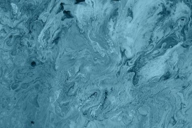 Mavi arka plan, boya dekoratif doku karıştırın.