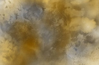  Dekoratif kahverengi doku. Soyut suluboya arka plan.