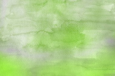 Dekoratif doku. Yeşil suluboya arka plan