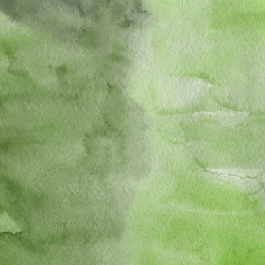 Soyut yeşil suluboya arka plan dekoratif doku