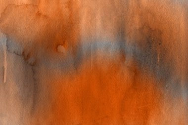 Sulu boya dekoratif doku. Kahverengi arka plan