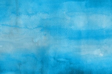  Dekoratif mavi doku. Soyut suluboya arka plan.