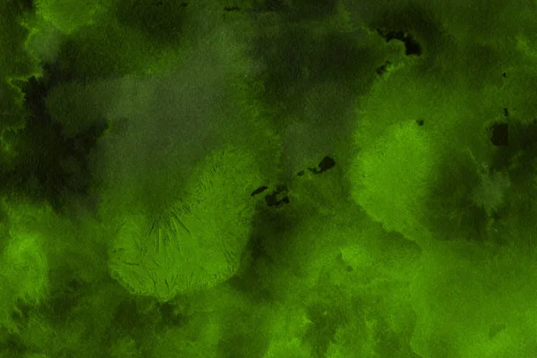 Abstrakte Grüne Aquarelle Hintergrund Dekorative Textur — Stockfoto