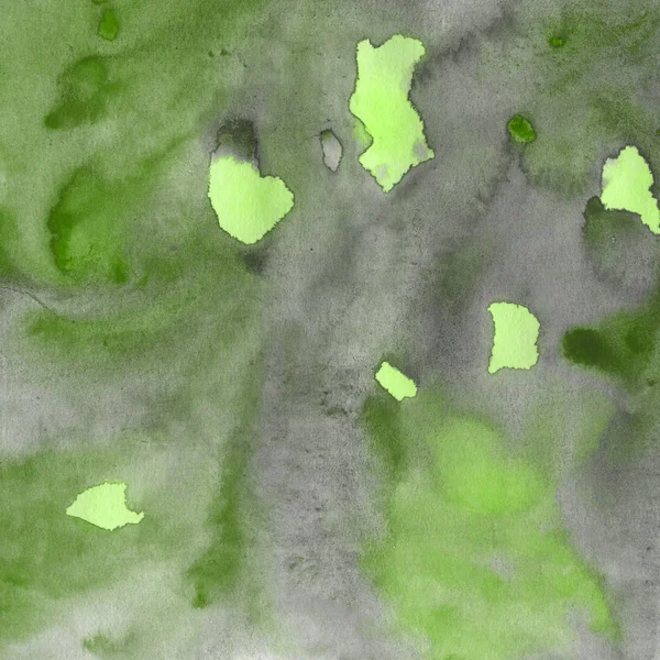 Abstrakte Grüne Aquarell Hintergrund Dekorative Textur — Stockfoto