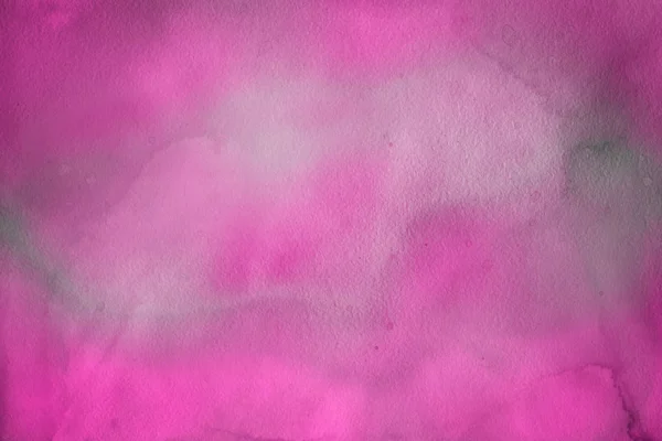 Aquarell Dekorative Textur Abstrakte Leuchtend Rosa Hintergrund — Stockfoto