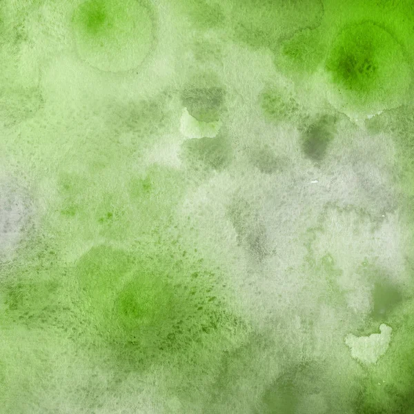 Texture Décorative Fond Aquarelle Vert Abstrait — Photo