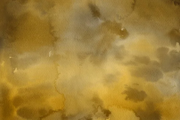 抽象的な茶色水彩背景 装飾的なテクスチャ パターン — ストック写真