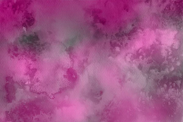 Акварель Декоративная Текстура Абстрактный Ярко Розовый Фон — стоковое фото