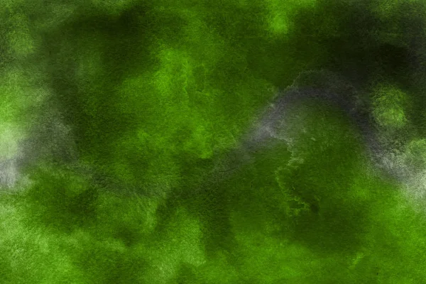 Koristeellinen Rakenne Tiivistelmä Vihreä Akvarelli Tausta — kuvapankkivalokuva