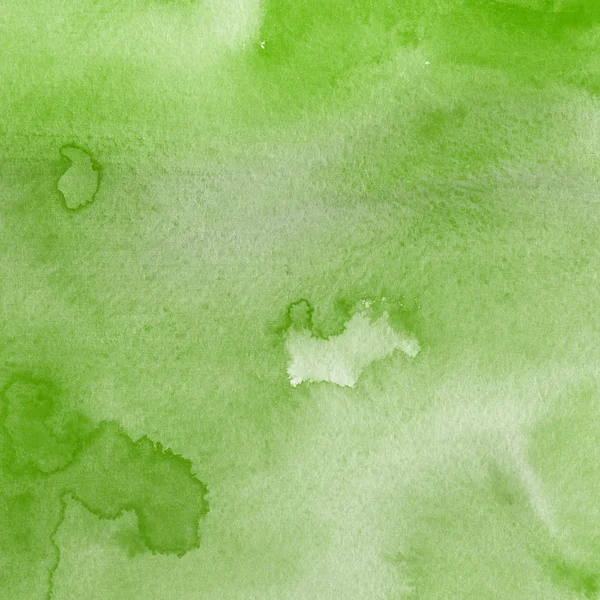 Texture Décorative Fond Aquarelle Vert Abstrait — Photo