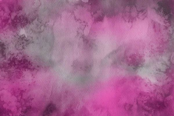 Акварель Декоративная Текстура Абстрактный Ярко Розовый Фон — стоковое фото