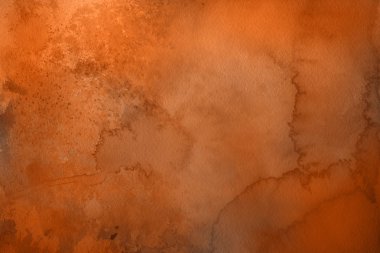 Suluboya kahverengi dekoratif doku. Arka plan