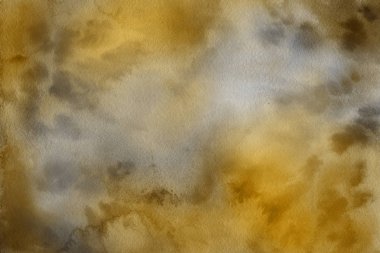  Dekoratif doku. Soyut kahverengi suluboya arka plan.