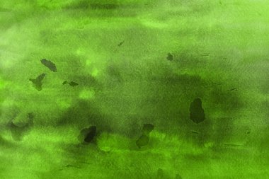 Soyut yeşil suluboya arka plan. Dekoratif doku. 