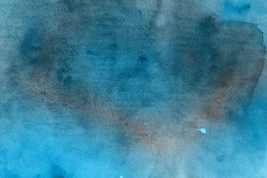  Dekoratif mavi doku. Soyut suluboya arka plan.