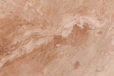 Soyut kahverengi arkaplan, boyalar dekoratif dokuyu karıştırır