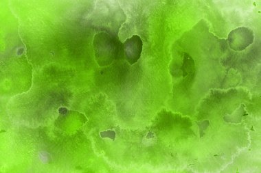 Dekoratif yeşil doku. Soyut suluboya arka plan