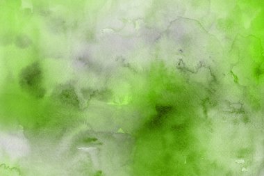 Dekoratif yeşil doku. Soyut suluboya arka plan