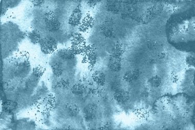 Mavi arka plan, boya dekoratif doku karıştırın.