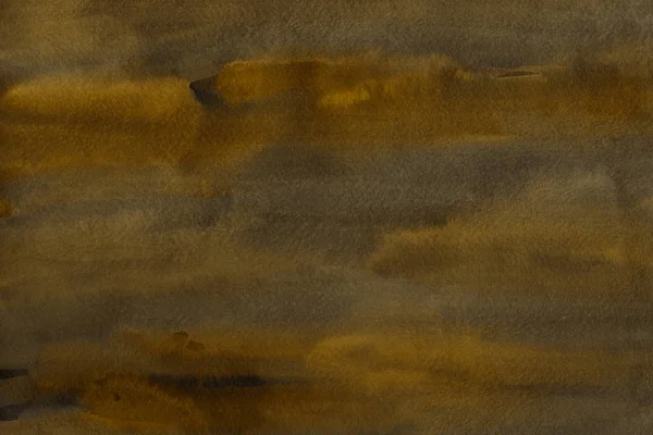 水彩画背景を抽象化します 装飾的な茶色の質感 — ストック写真