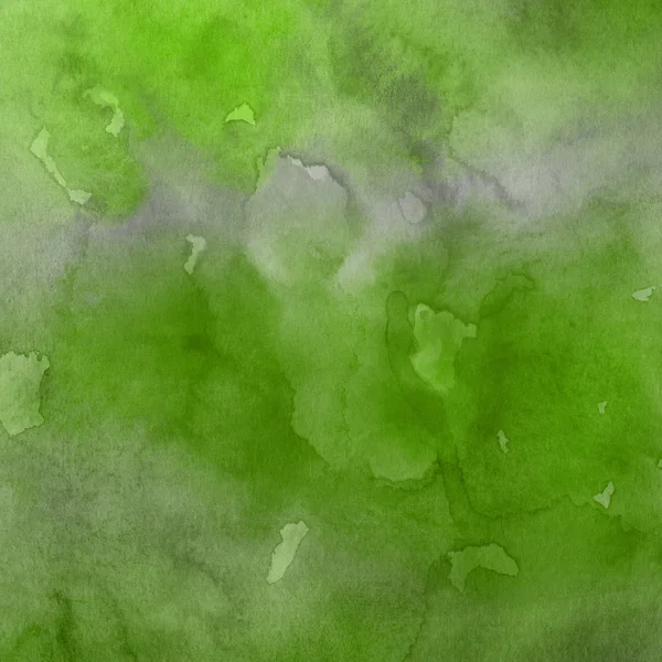 Dekoracyjny Tynk Zielone Tło Akwarela — Zdjęcie stockowe