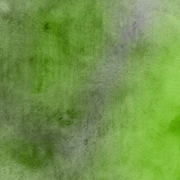 Textura Decorativa Fundo Aquarela Verde Abstrato — Fotografia de Stock