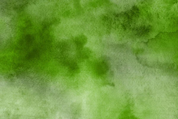 Textura Verde Decorativa Aquarelas Abstratas Fundo — Fotografia de Stock