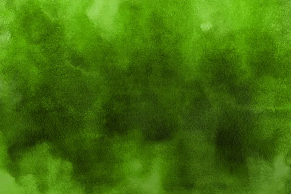 Textura Decorativă Rezumat Verde Acuarelă Fundal — Fotografie, imagine de stoc