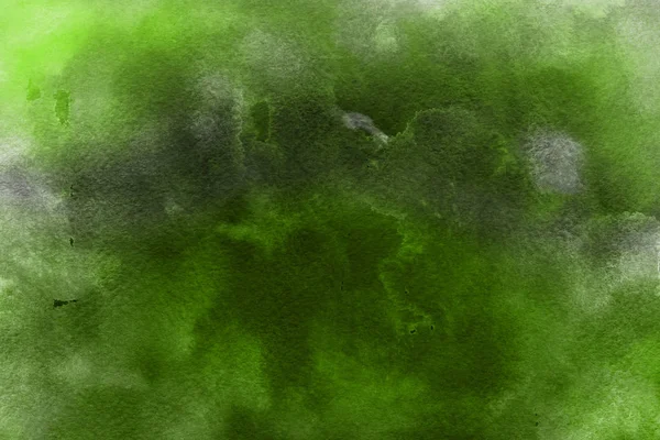 Texture Décorative Abstrait Fond Vert Aquarelle — Photo