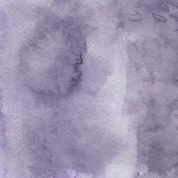 Abstrait Fond Aquarelle Violet Texture Décorative — Photo