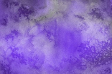 Soyut parlak mor suluboya arka plan, parlak dekoratif doku