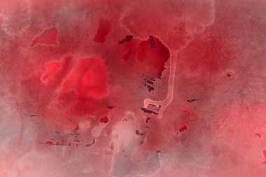 Arka plan, suluboya kırmızı dekoratif doku