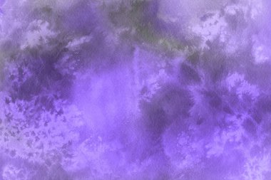 Soyut parlak mor suluboya arka plan, parlak dekoratif doku