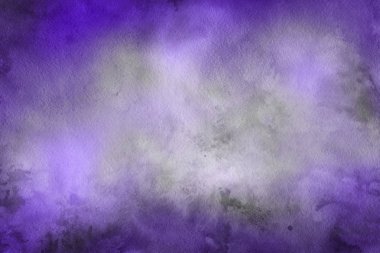 Soyut parlak mor suluboya arka plan, parlak dekoratif doku