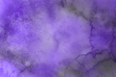 Soyut parlak mor suluboya arka plan, parlak dekoratif doku