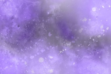 Soyut parlak mor suluboya arka plan, parlak dekoratif doku