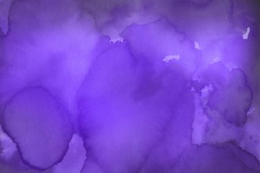 Soyut parlak mor suluboya arka plan, parlak dekoratif doku